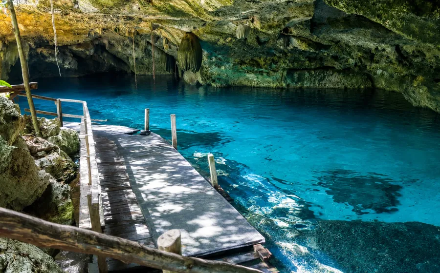 Cenote Dos Ojos website preview